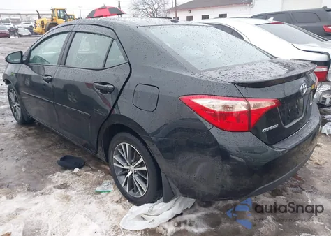 2018 Toyota Corolla Le из США, поврежденный, VIN 2T1BURHE4JC971625